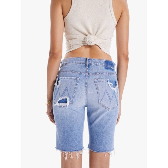 Mother The Trickster Short Fray in Slay It With Flowers Shorts Size 27 NWT - Picture 4 of 13